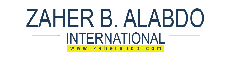 شعار زاهر بشير العبدو الدولية بدون الرمز zaher abdo logo without symbol www.zaherabdo.com زاهر بشير العبدو #zaherabdo @zbabdo